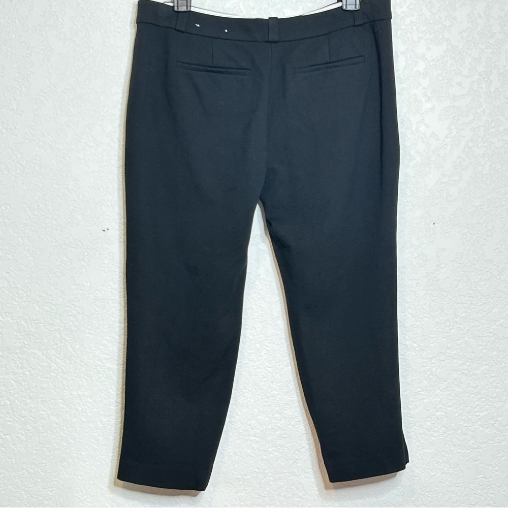 Ann Taylor Loft Black Crop Pant 8 Petite - Picture 6 of 14